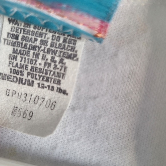 vintage sasson baby romper sleeper play outfit white yellow neutrals medium - Picture 4 of 9